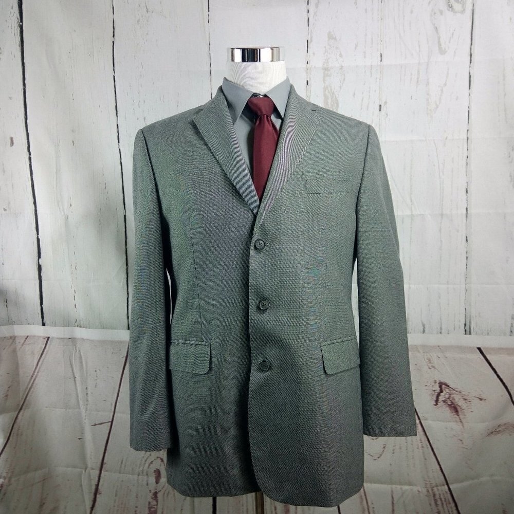 Sean John Fine Tailoring Gray Suit Blazer Sports C